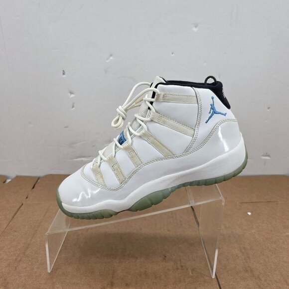 Nike Air Jordan 11 Retro BG Legend Blue 378038-117 Youth Size 7Y WMNS 8.5 (2014) - Picture 1 of 10